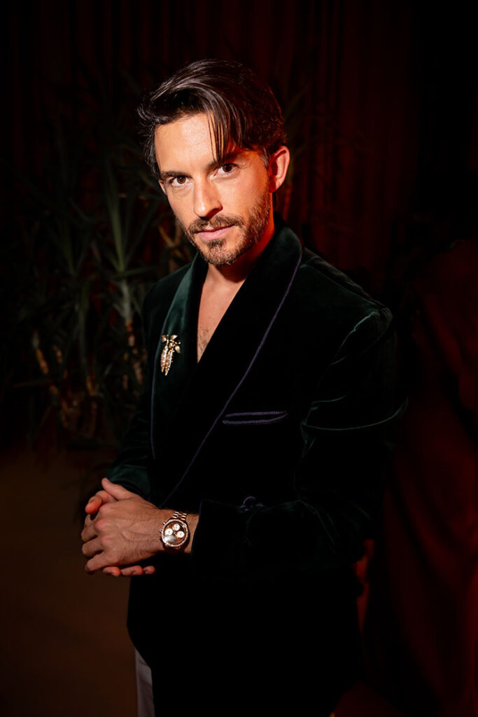Jonathan Bailey at the Icons Shine with OMEGA Event