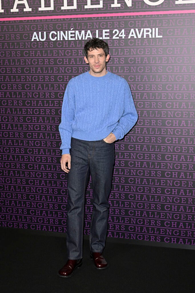 Josh O’Connor attends the "Challengers" Paris Photocall