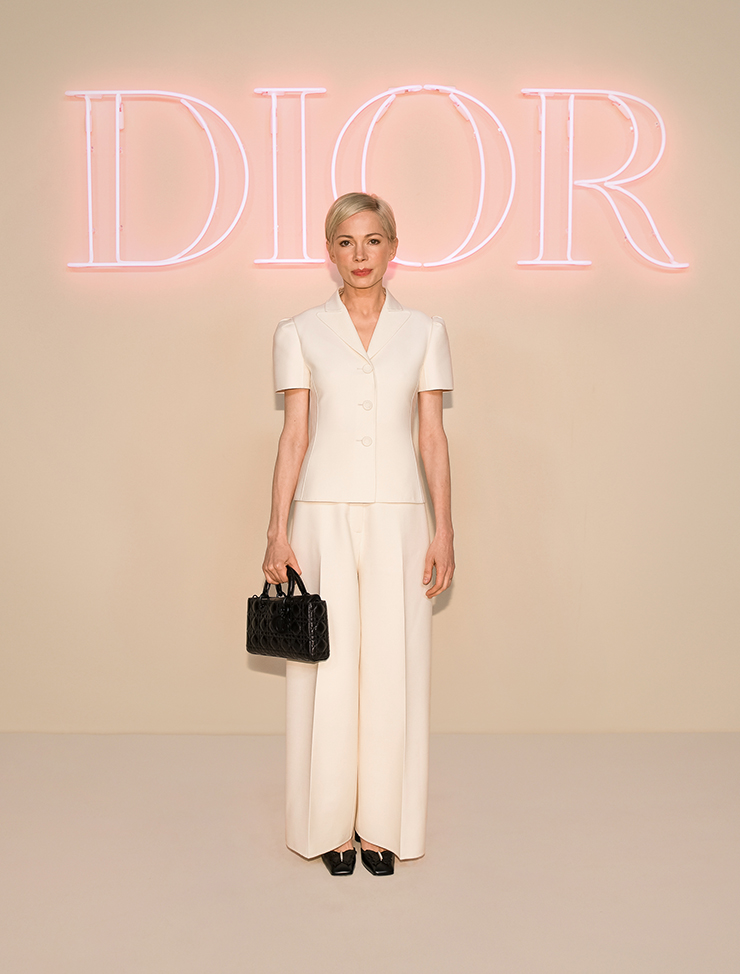 Michelle Williams Front Row @ Dior Pre-Fall 2024