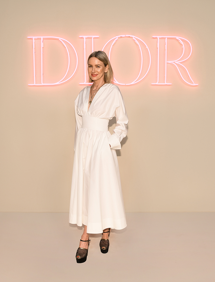 Naomi Watts Front Row @ Dior Pre-Fall 2024