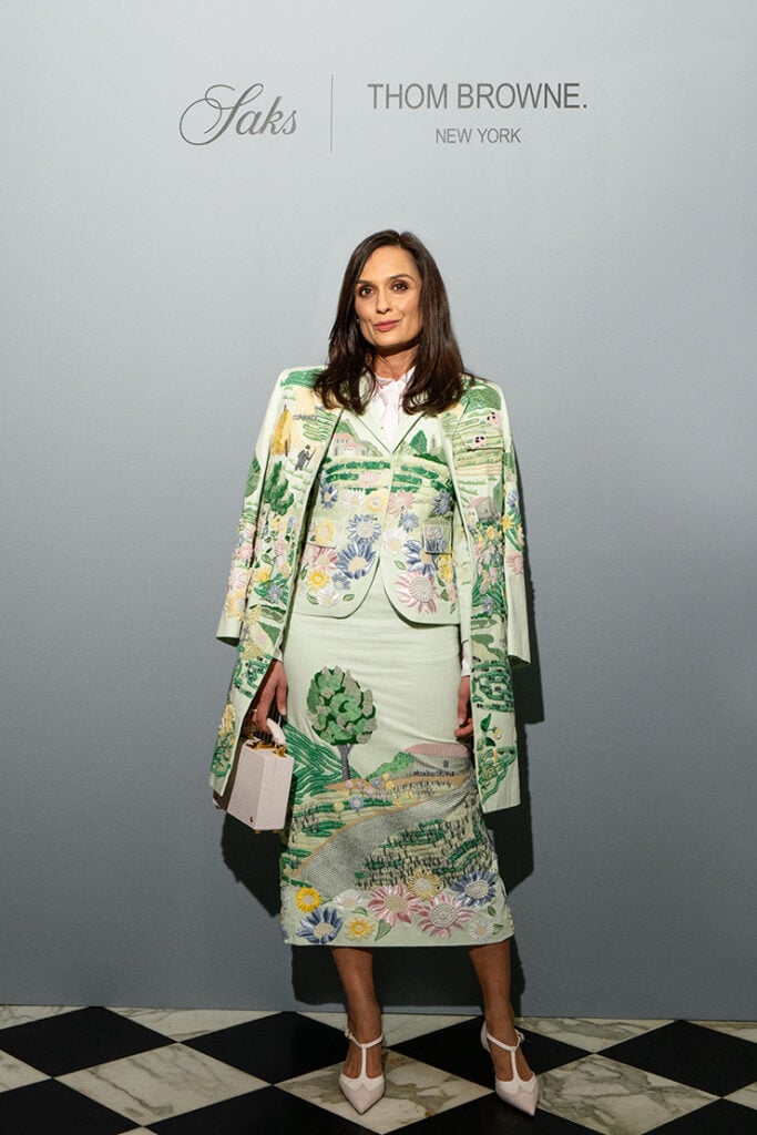 Roopal Patel attends the Saks x Thom Browne Dinner