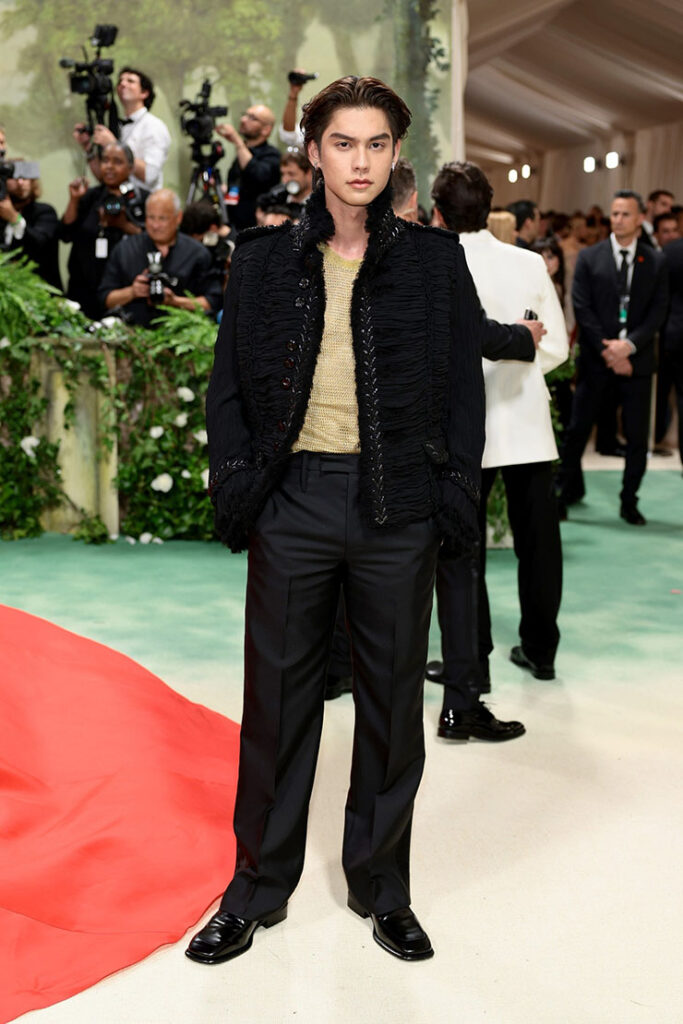 Bright attends The 2024 Met Gala Celebrating "Sleeping Beauties: Reawakening Fashion"