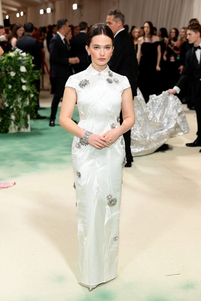 Cailee Spaeny attends The 2024 Met Gala Celebrating "Sleeping Beauties: Reawakening Fashion" 