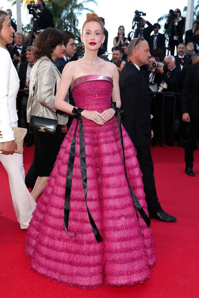 Marina Ruy Barbosa attends the "Marcello Mio" Cannes Film Festival Premiere