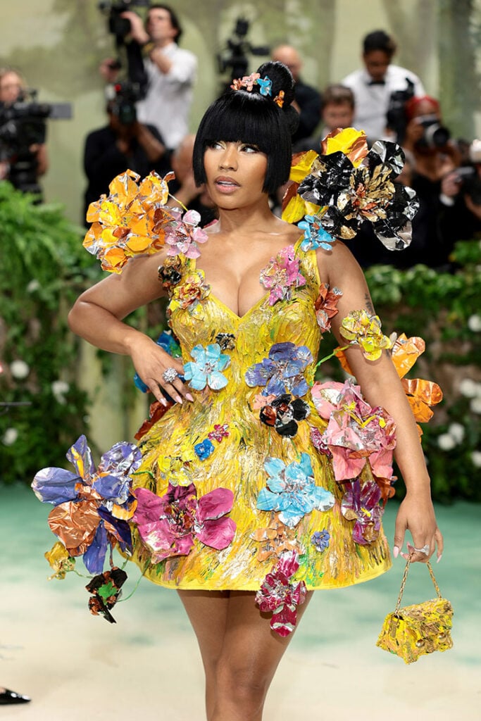 Nicki Minaj attends The 2024 Met Gala Celebrating "Sleeping Beauties: Reawakening Fashion" 