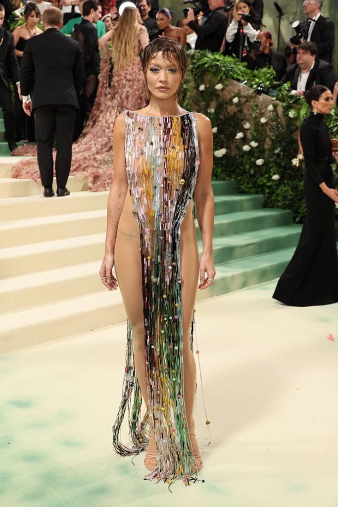 Rita Ora attends The 2024 Met Gala Celebrating "Sleeping Beauties: Reawakening Fashion" 