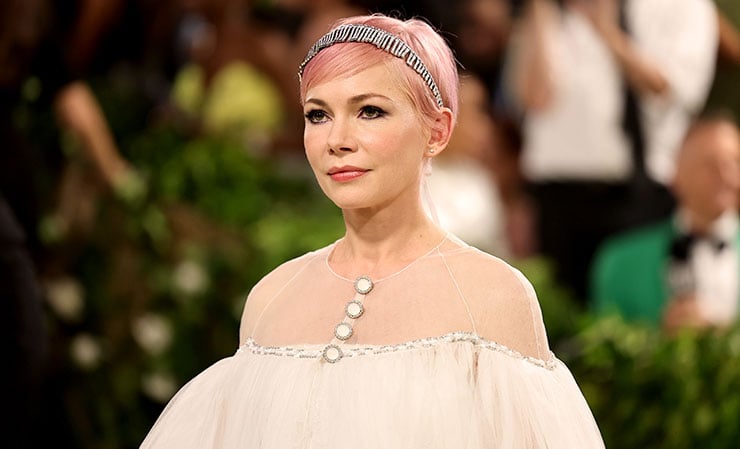 Michelle Williams attends The 2024 Met Gala Celebrating "Sleeping Beauties: Reawakening Fashion"