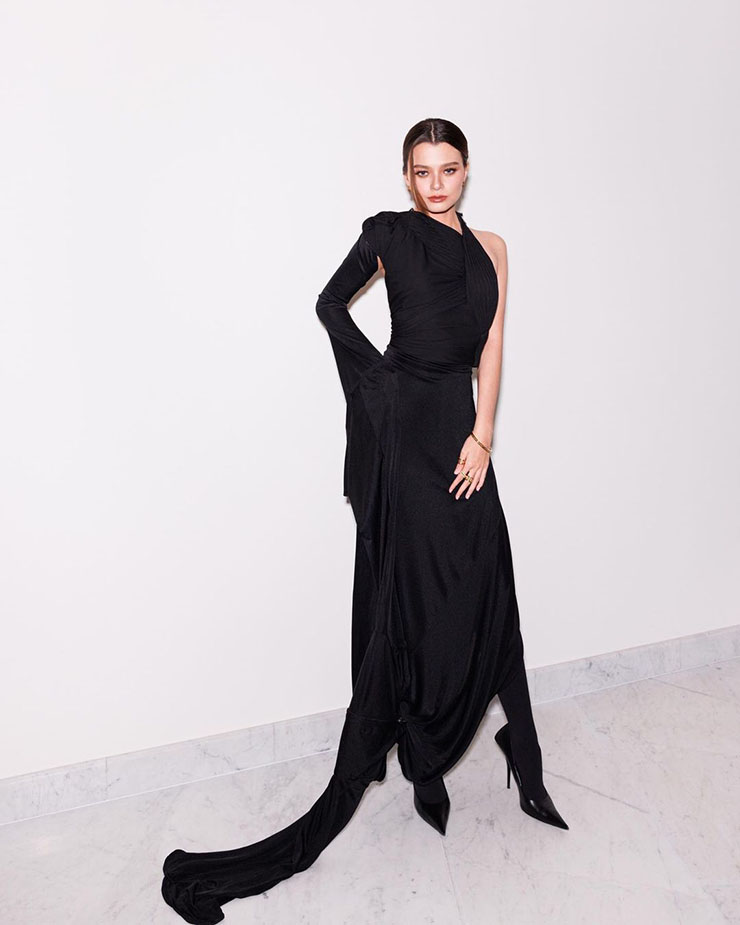 Rebecca Patricia Armstrong Wore Balenciaga To The 'Oh, Canada' Cannes Film Festival Premiere