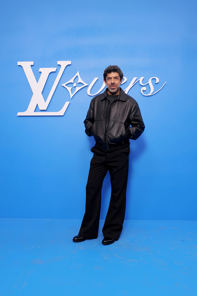 Pierfrancesco Favino attends the Louis Vuitton Menswear Spring/Summer 2025 show