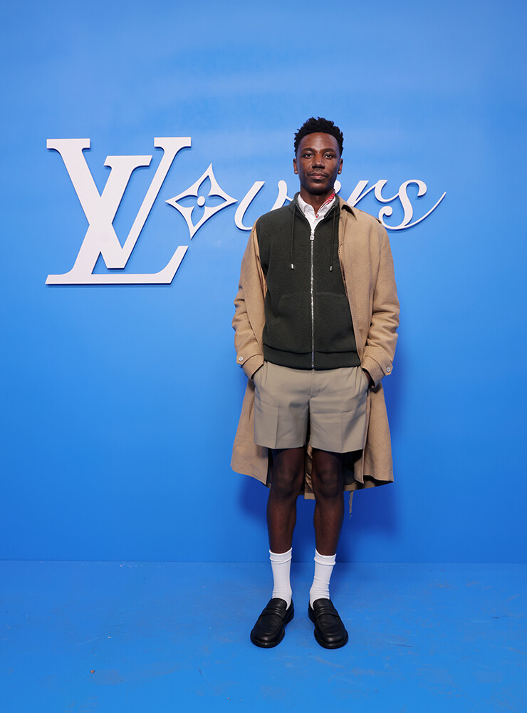 Louis Vuitton: Photocall - Paris Fashion Week - Menswear Spring/Summer 2025