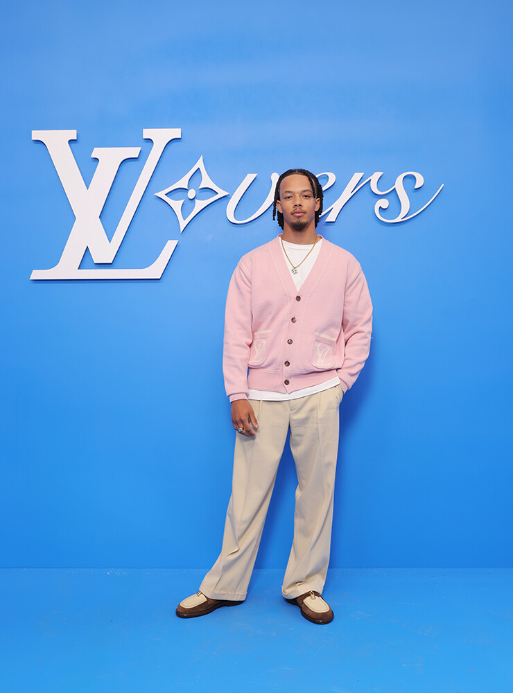 Louis Vuitton: Photocall - Paris Fashion Week - Menswear Spring/Summer 2025