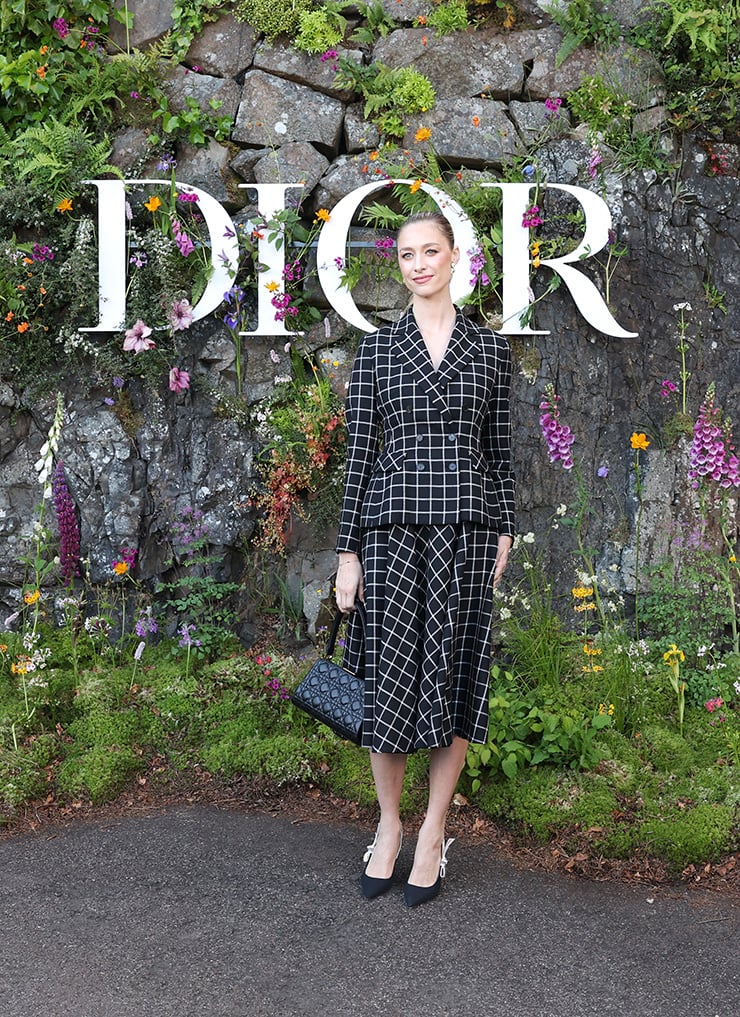 Beatrice Borromeo Casiraghi attends the Dior Cruise 2025 at Drummond Castle 