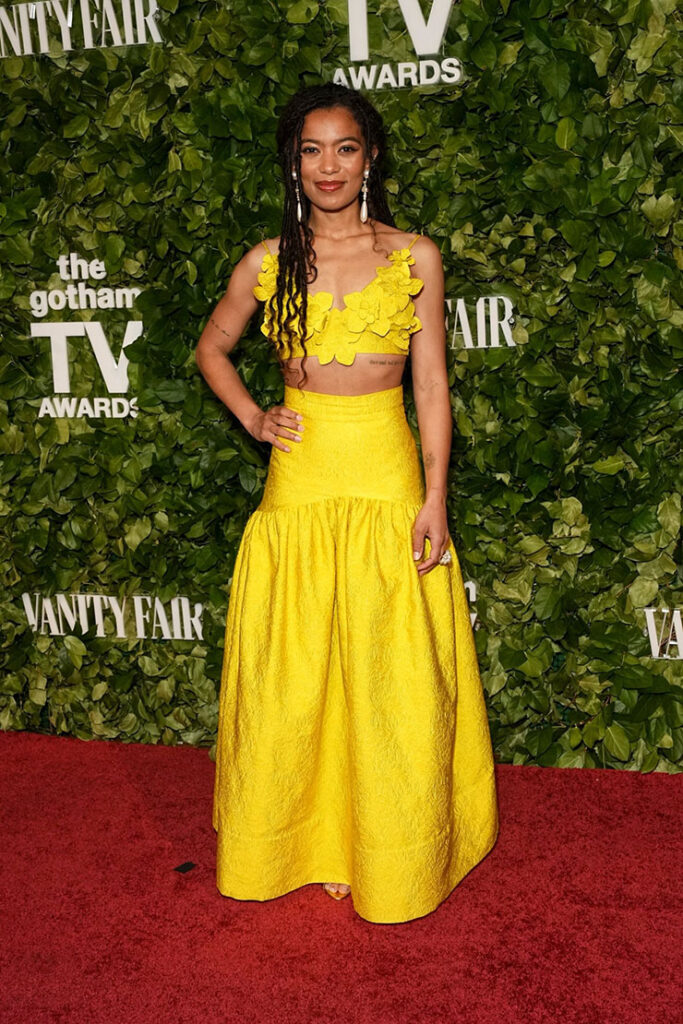 Jaz Sinclair attends the 2024 Gotham Awards