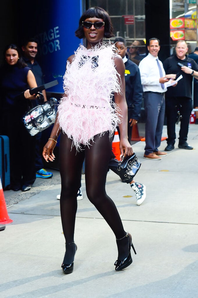 Jodie Turner-Smith Wore Wiederhoeft & Shushu/Tong On Good Morning America