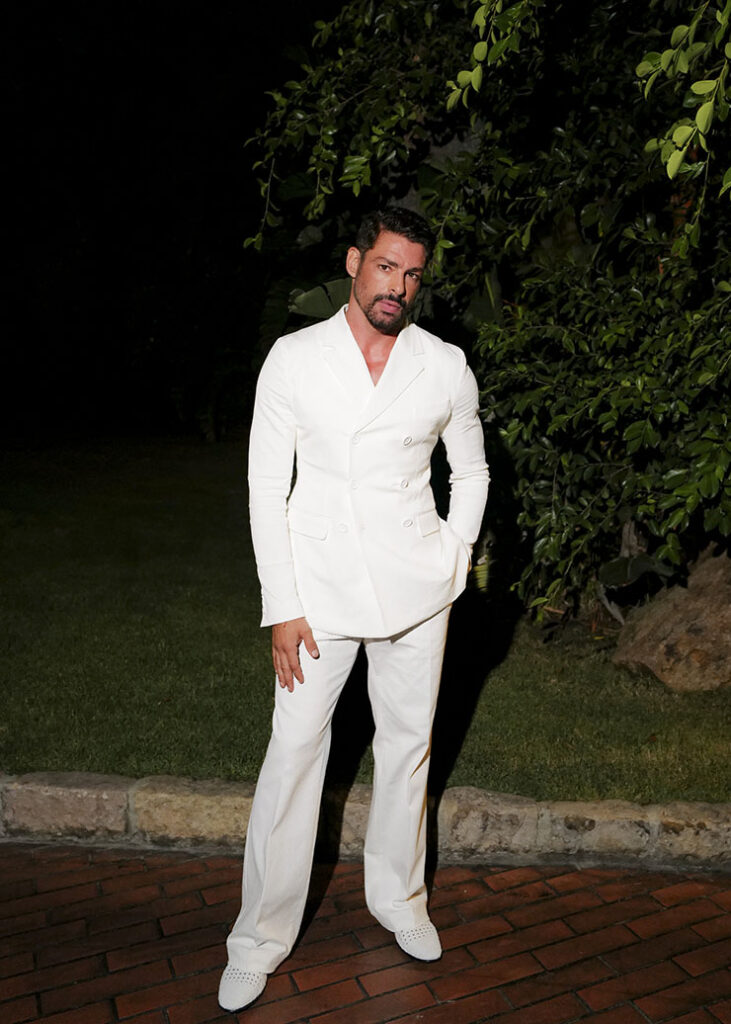 Cauã Reymond at the Dolce & Gabbana Alta Moda Welcome Event