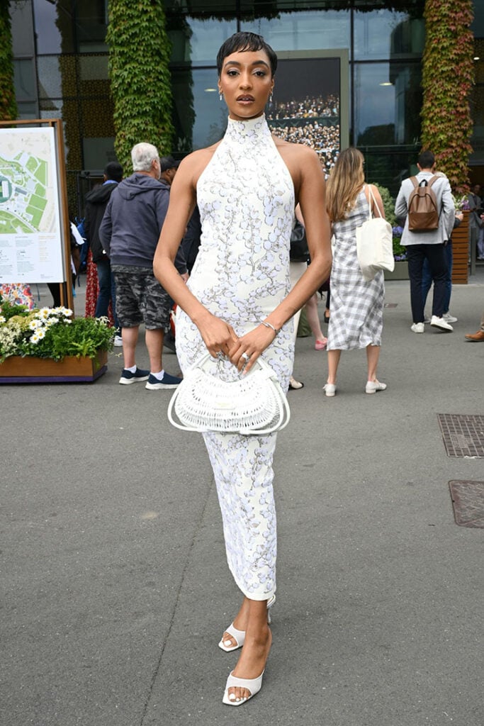 Jourdan Dunn at The Wimbledon Tennis Championships