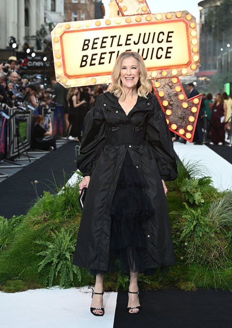 Catherine O’Hara Wore Simone Rocha To The ‘Beetlejuice Beetlejuice’ London Premiere
