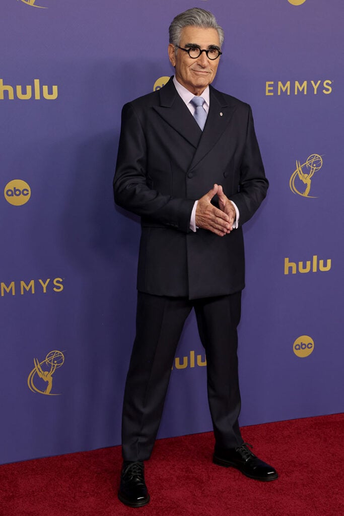 Eugene Levy in Prada for the 2024 Emmy Awards