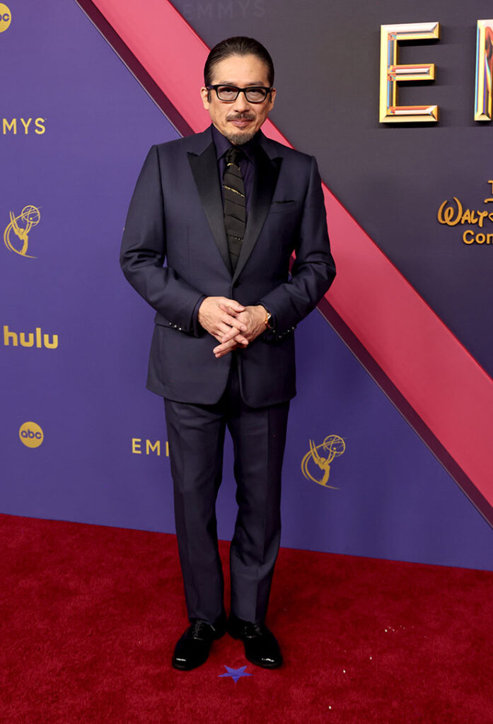 Hiroyuki Sanada at the 2024 Emmy Awards