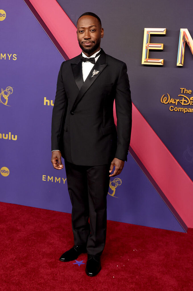 Lamorne Morris at the 2024 Emmy Awards