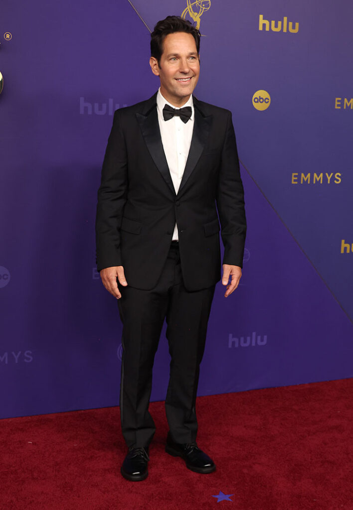 Paul Rudd in Prada for the 2024 Emmy Awards
