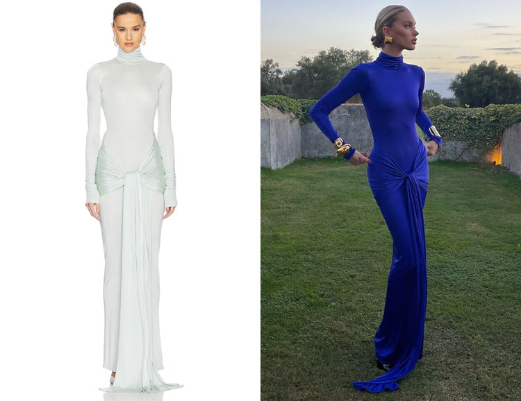 Elsa Hosk's Helsa Slinky Jersey Dress Elsa Hosk's Helsa Slinky Jersey Dress