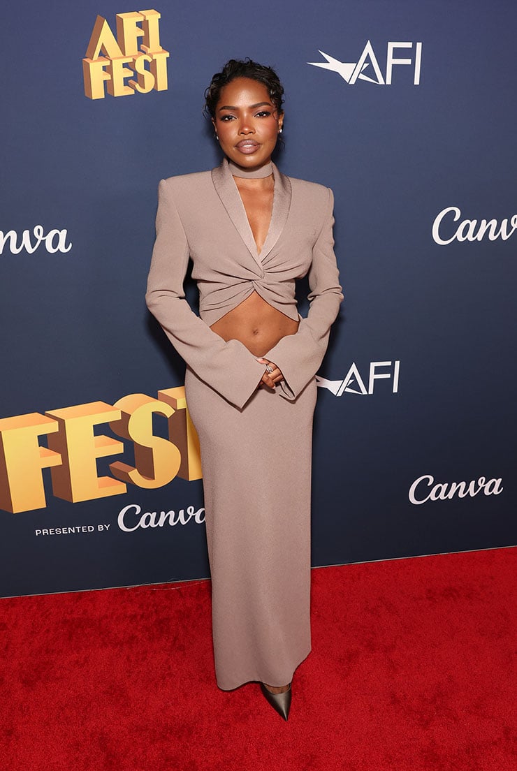 Ryan Destiny Wore Oude Waag To ‘The Fire Inside’ LA Screening & Q&A