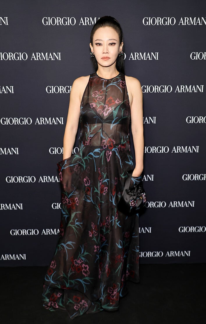 Giorgio Armani Women's SS25 Fashion Show and Afterparty and Afterparty