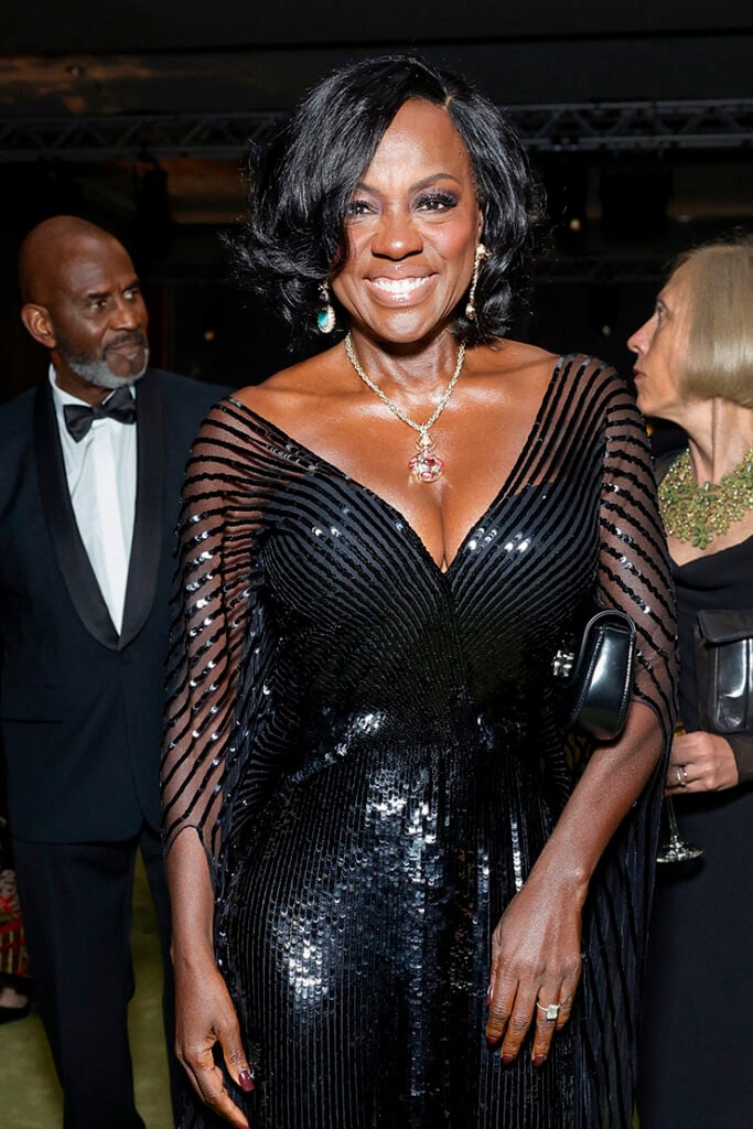 Viola Davis, wearing Gucci, attends the 2024 LACMA Art+Film Gala,