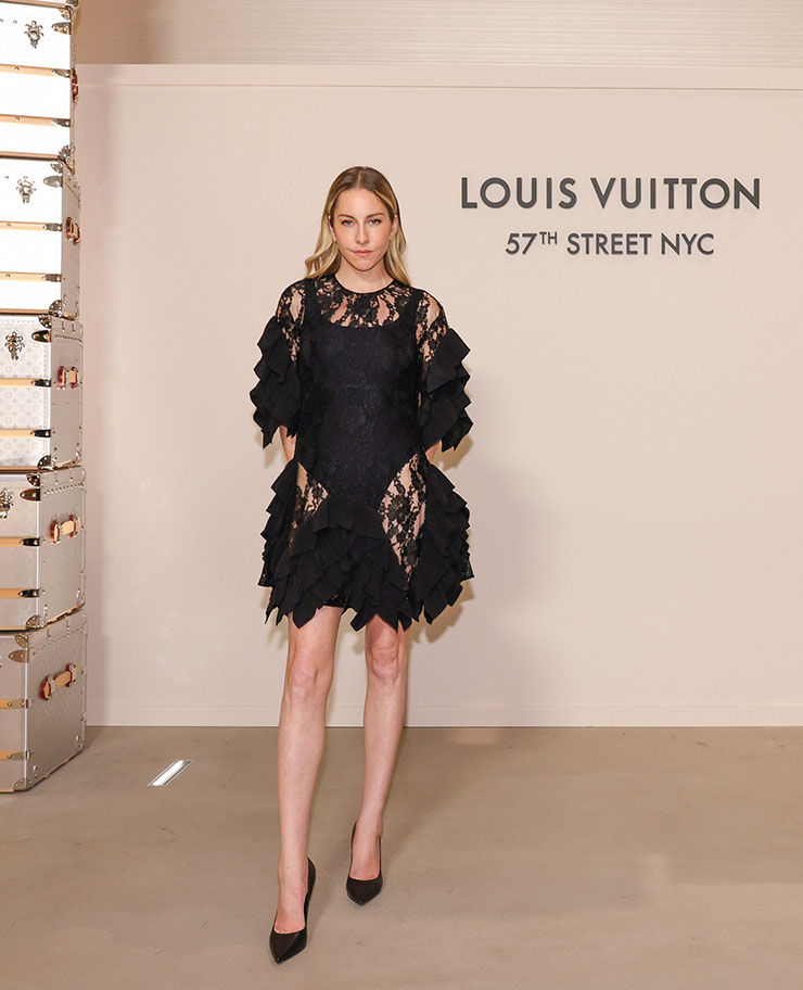 Este Haim at the Unveiling of Louis Vuitton 57th Street NYC