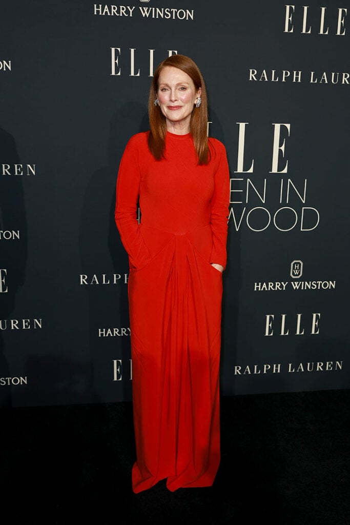 Julianne Moore attends ELLE's 2024 Women in Hollywood celebration