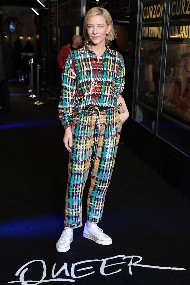 Cate Blanchett Wore Ashish To The ‘Queer’ London Screening