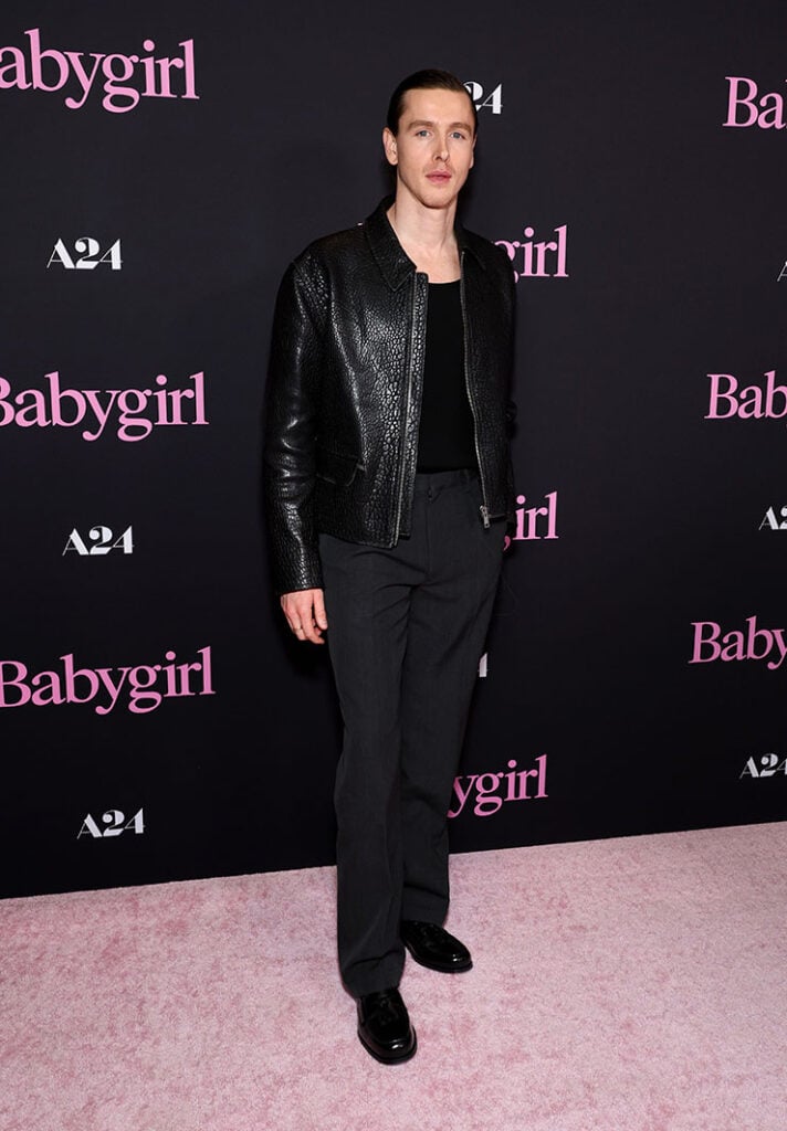 Harris Dickinson attends the Los Angeles Premiere Of A24's "Babygirl" 