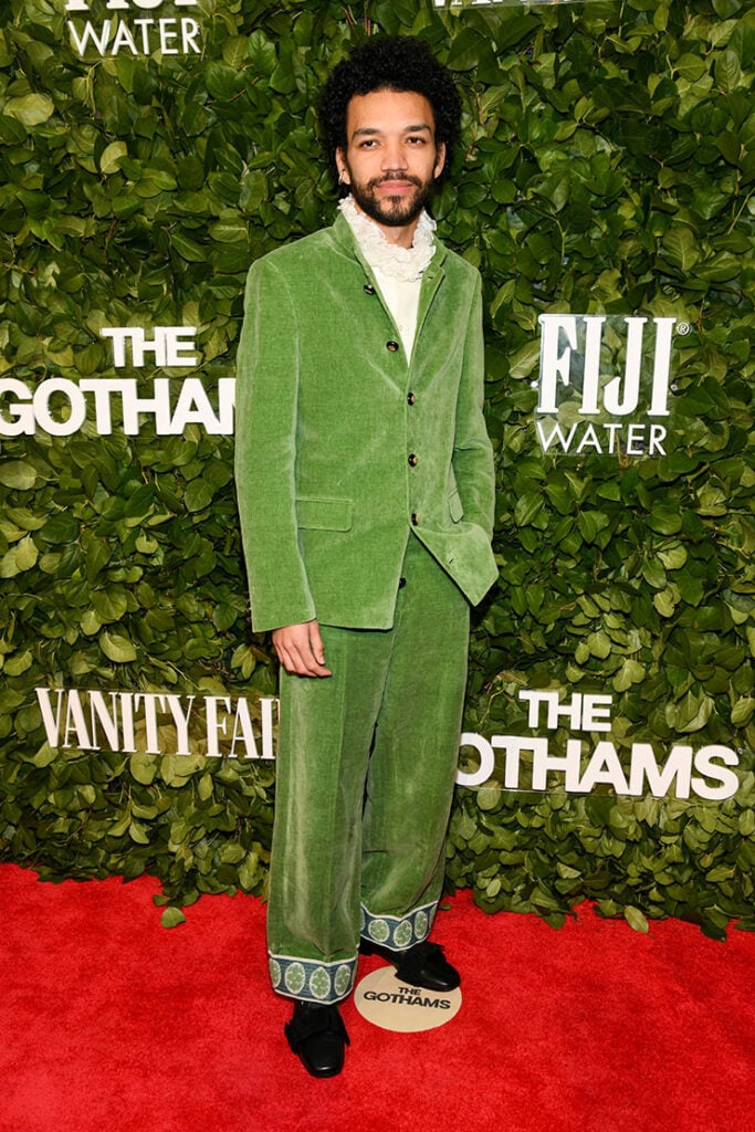 Justice Smith at the 34th Annual Gotham Awards h