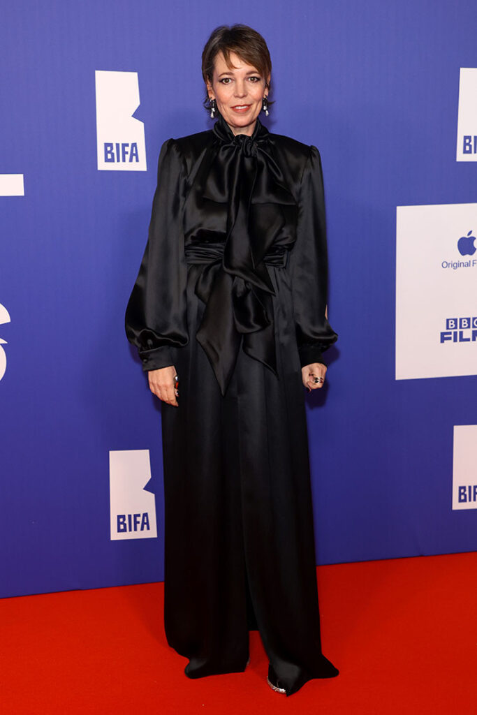 Olivia Colman attends the 27th British Independent Film Awards
