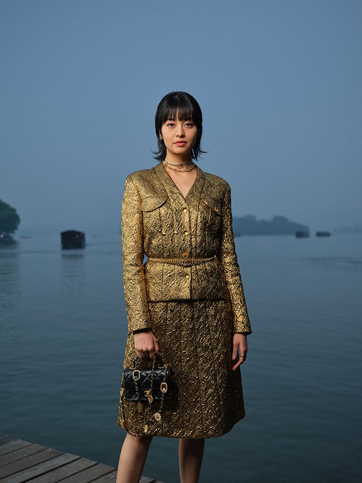 CHANEL イエローニット org.jpg