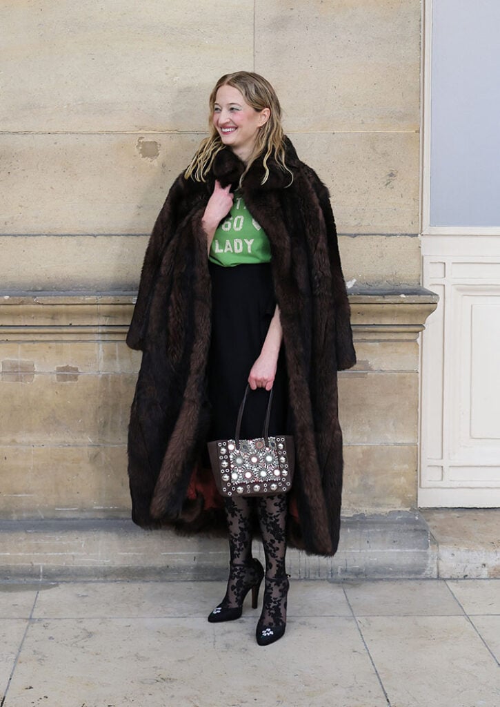 Alba Rohrwacher Valentino Spring 2025 Haute Couture Show