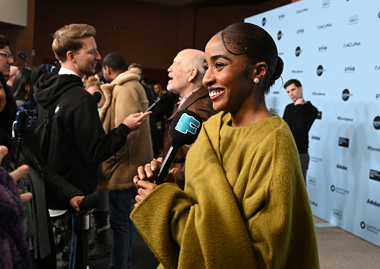 Ayo Edebiri Wore The Row To The 'Opus' Sundance Film Festival Premiere