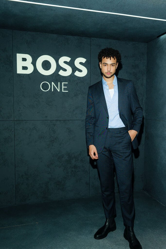 Archie Madekwe BOSS One Premiere Party Hosted By David Beckham