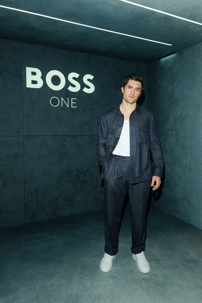 Phil Dunster BOSS One Premiere Party Hosted By David Beckham
