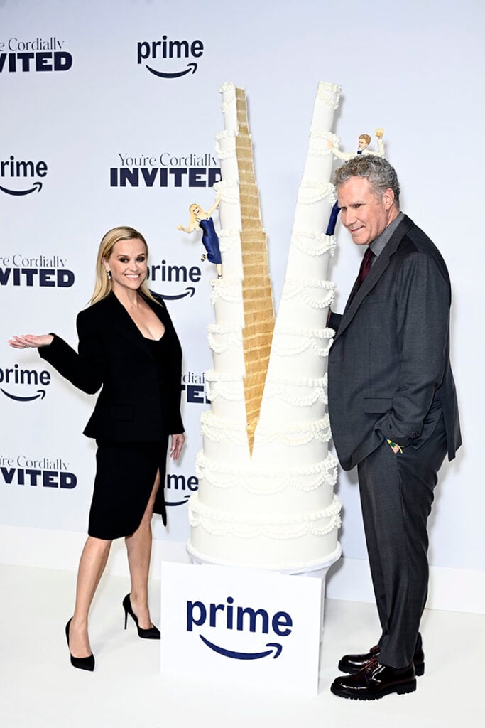 Reese Witherspoon and Will Ferrell attend the "You're Cordially Invited" special screening