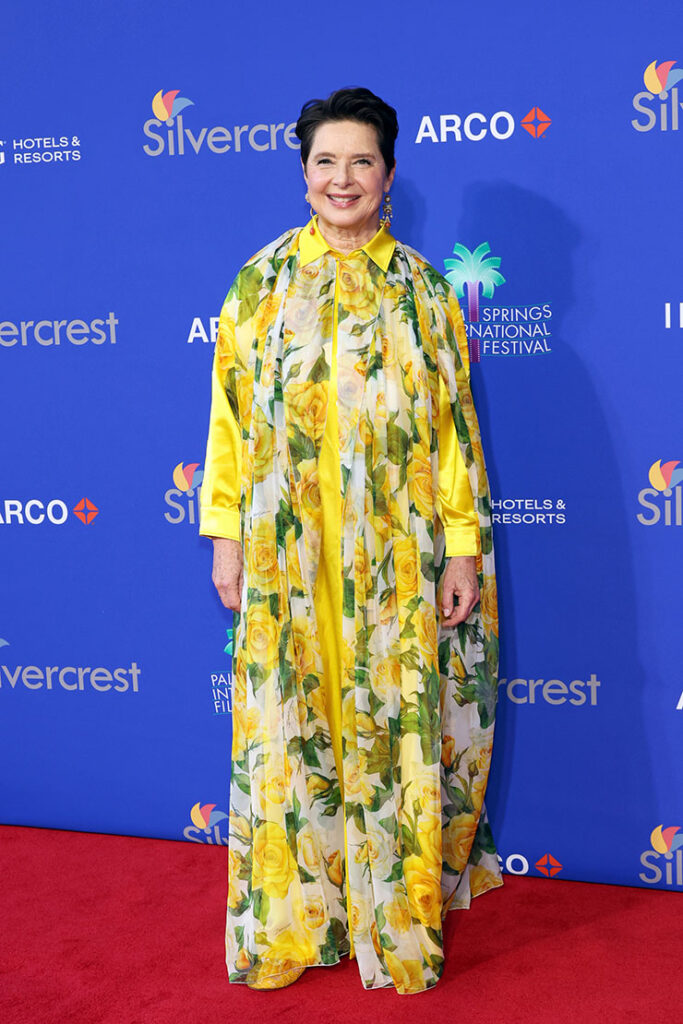  Isabella Rossellini attends the 36th Annual Palm Springs International Film Festival Film Awards