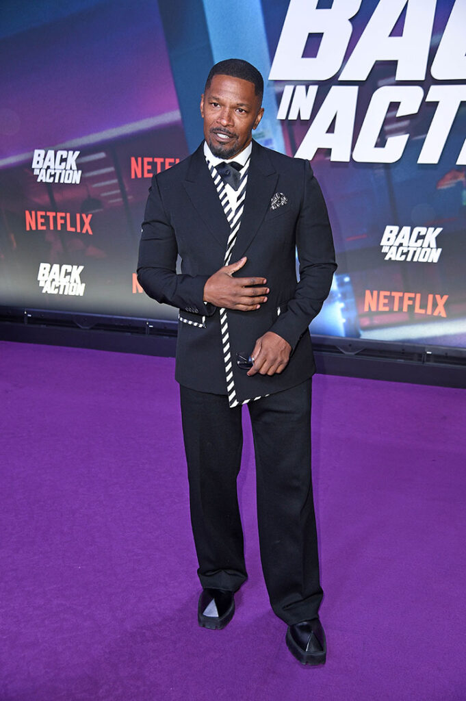 Jamie Foxx attends the "Back In Action" Berlin Special Screening