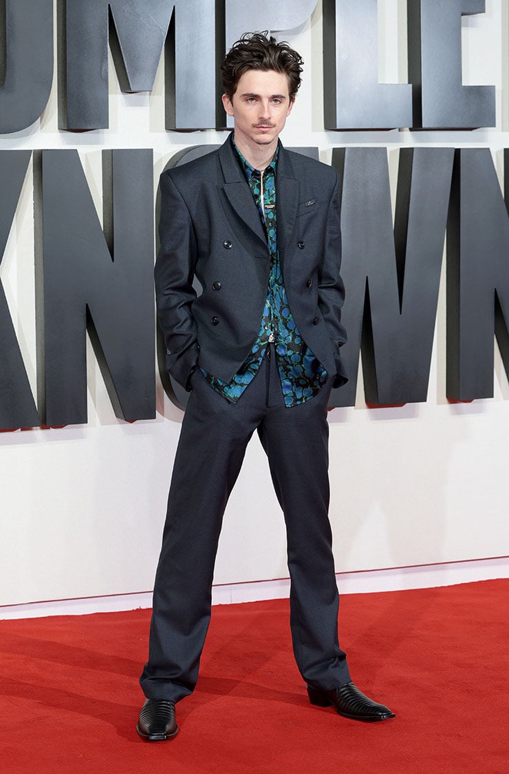 Timothée Chalamet Wore Martine Rose To The London Premiere of ‘A Complete Unknown’