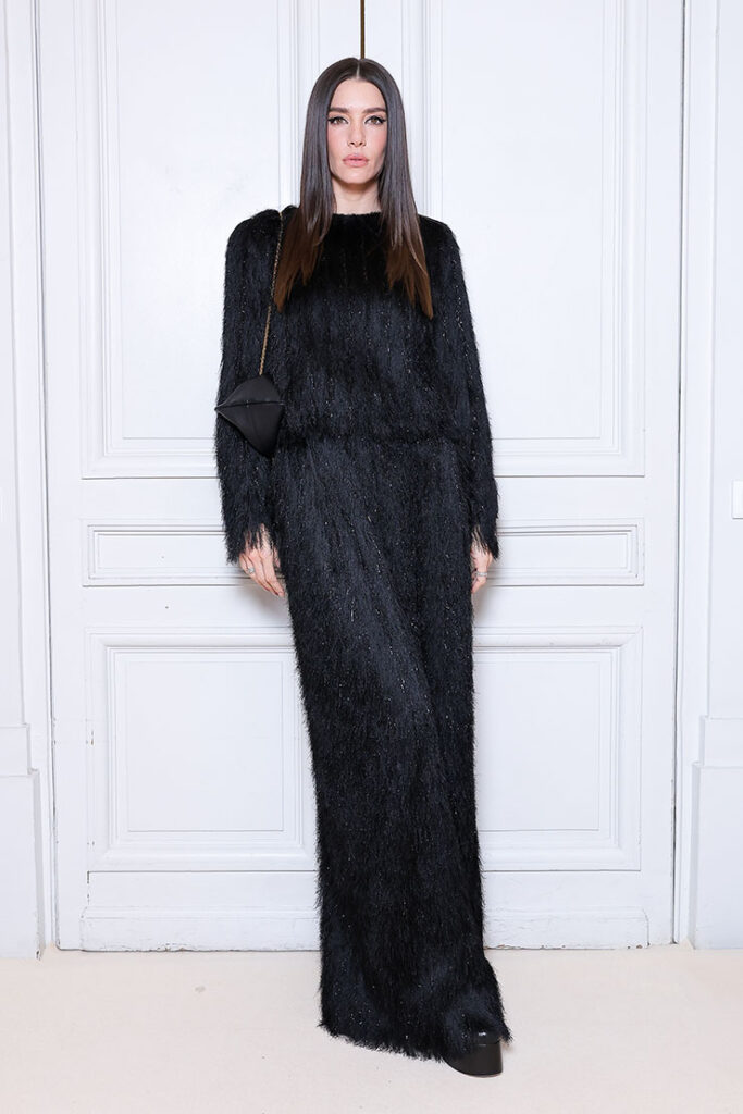 Valentina Ferrer at the Alexandre Vauthier Spring 2025 Couture Show