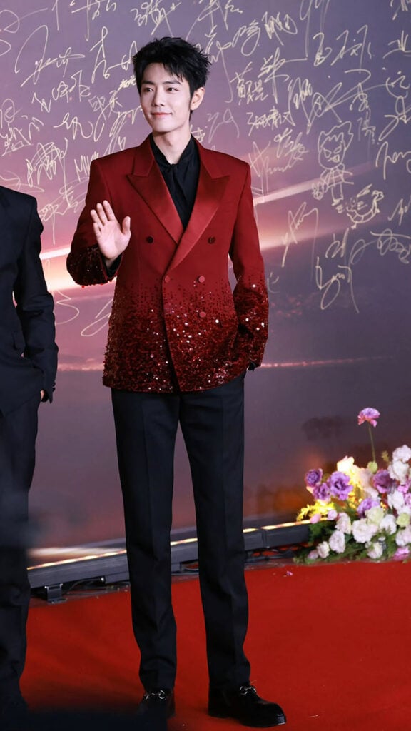 Xiao Zhan Wore Gucci The Weibo Awards