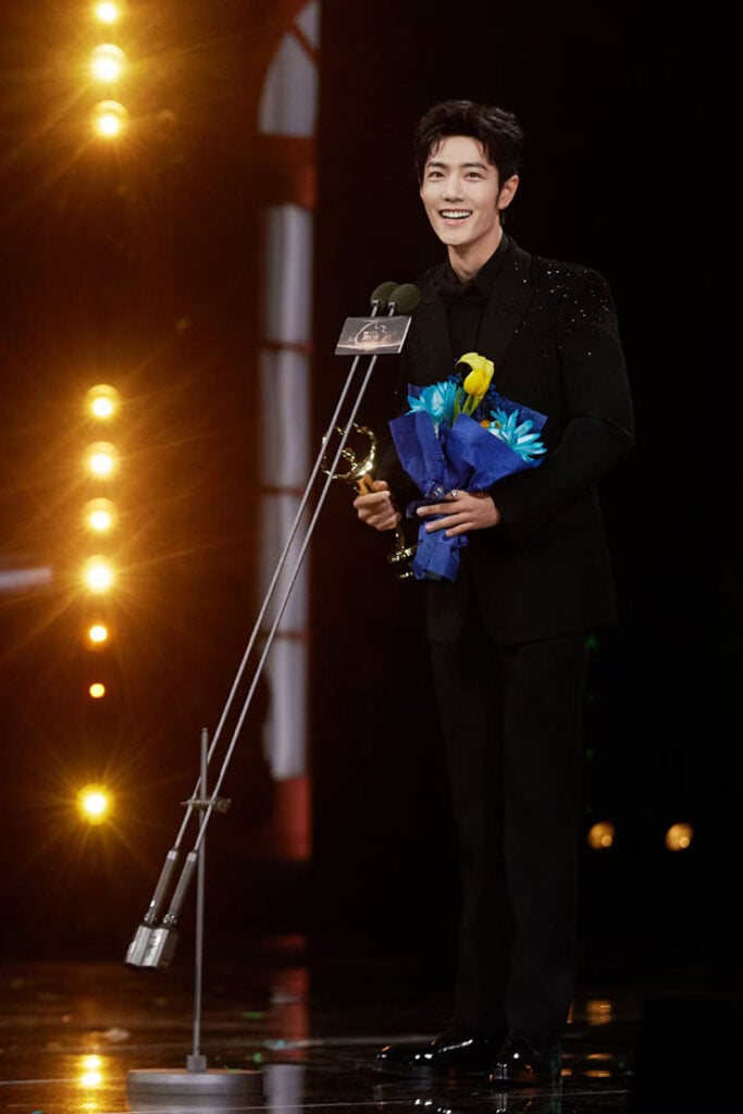 Xiao Zhan Wore Gucci The Weibo Awards