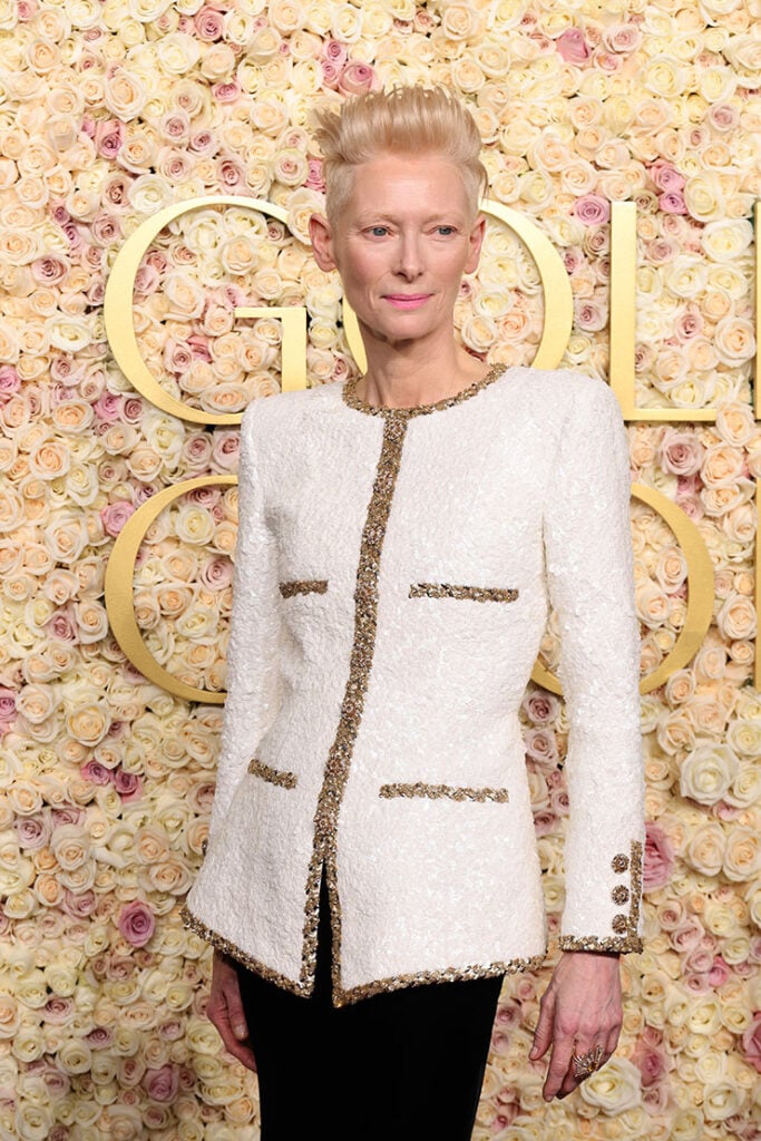 Tilda Swinton attends the 82nd Annual Golden Globe Awards