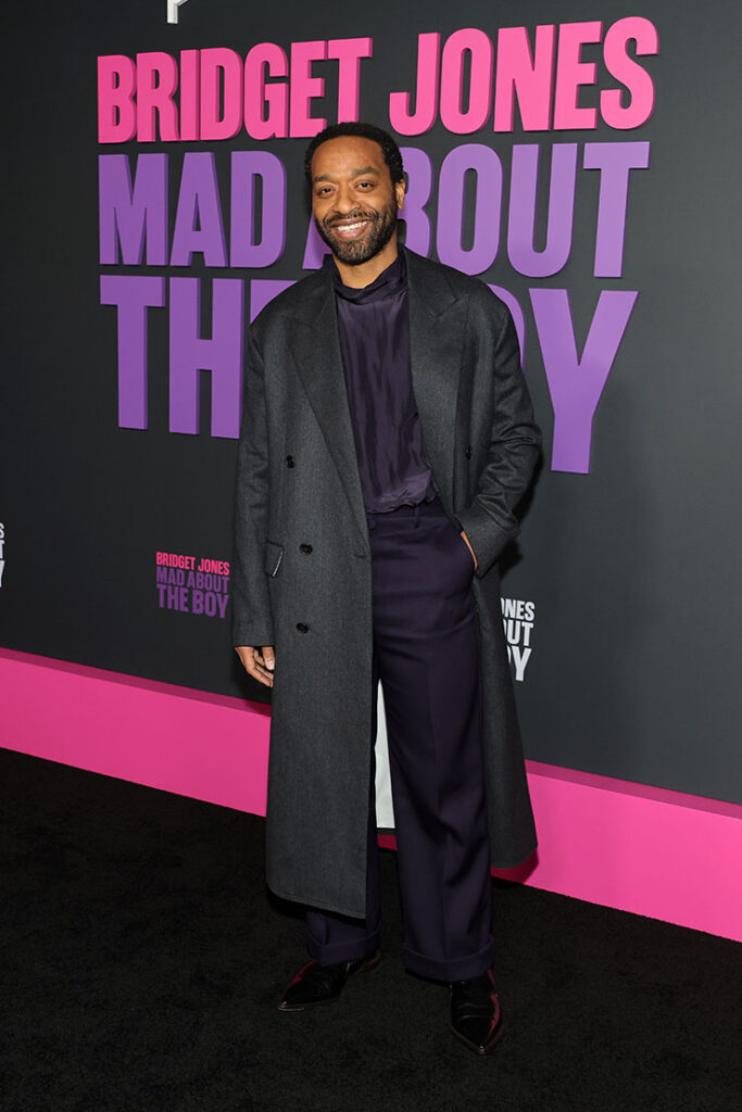 Chiwetel Ejiofor attends Peacock's "Bridget Jones: Mad About The Boy" New York screening