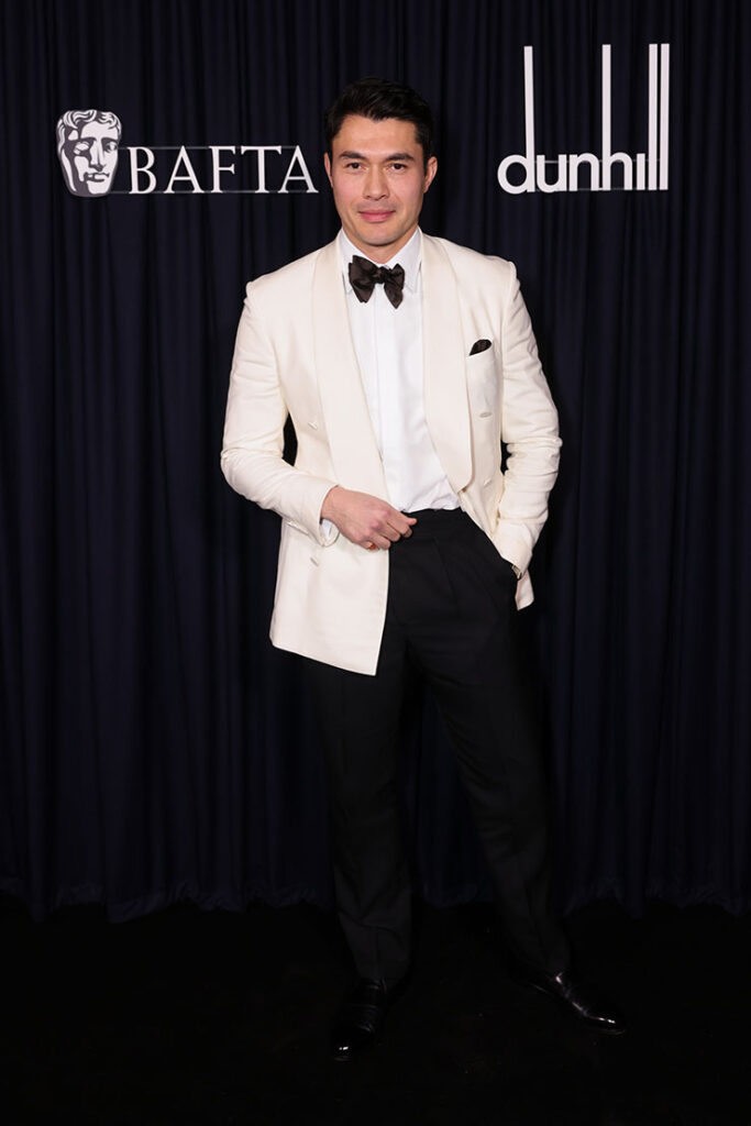 Henry Golding attends the dunhill & BAFTA Film Makers Dinner in celebration of BAFTA Elevate